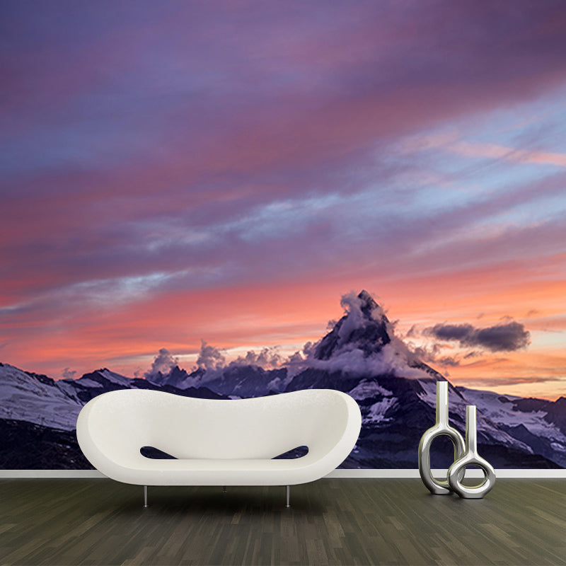 Contemporary Sky Scenery Mural Eco-friendly Home Decor for Living Room