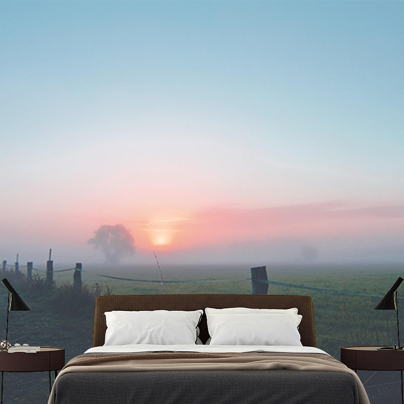 Contemporary Sky Scenery Mural Eco-friendly Home Decor for Living Room