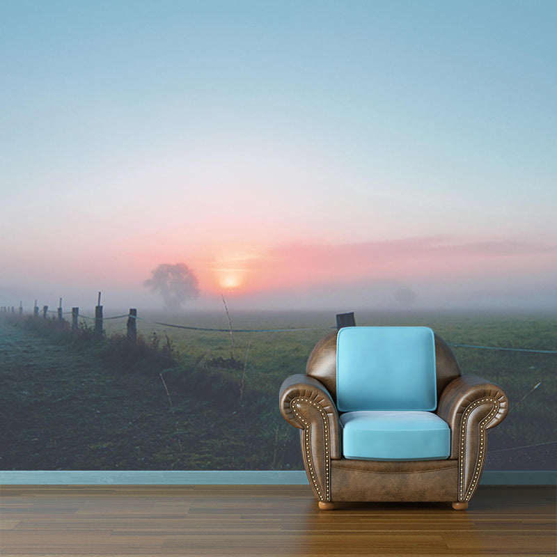 Contemporary Sky Scenery Mural Eco-friendly Home Decor for Living Room