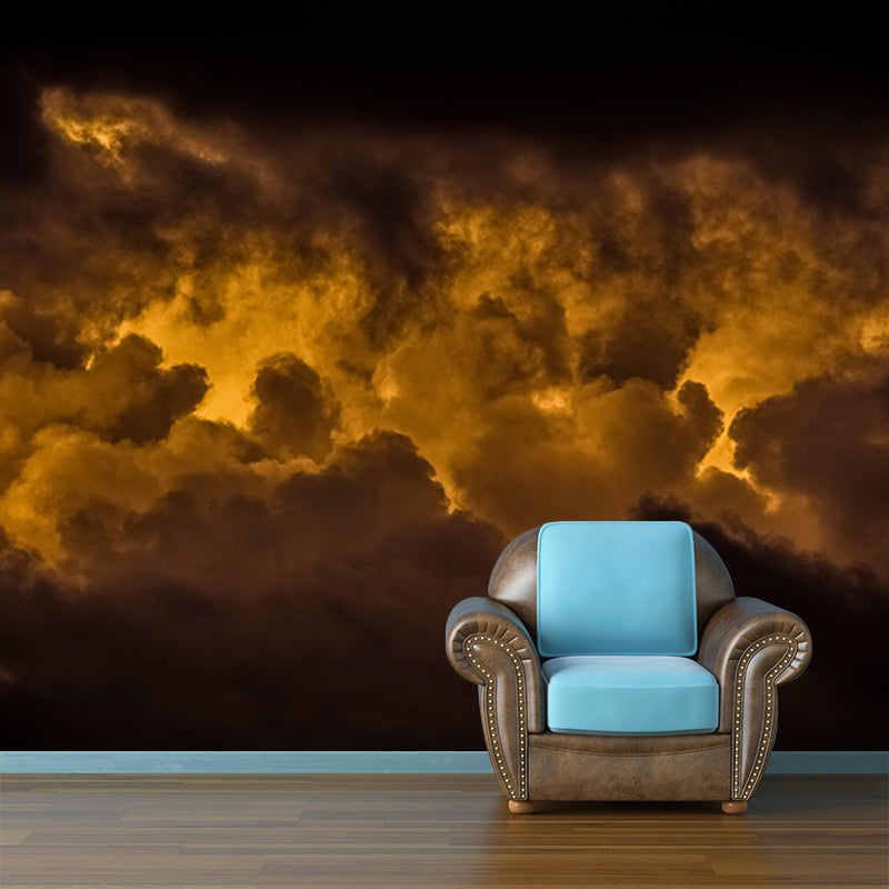 Customized Modern Sky Wall Mural Moisture Resistant Wall Art for Bedroom