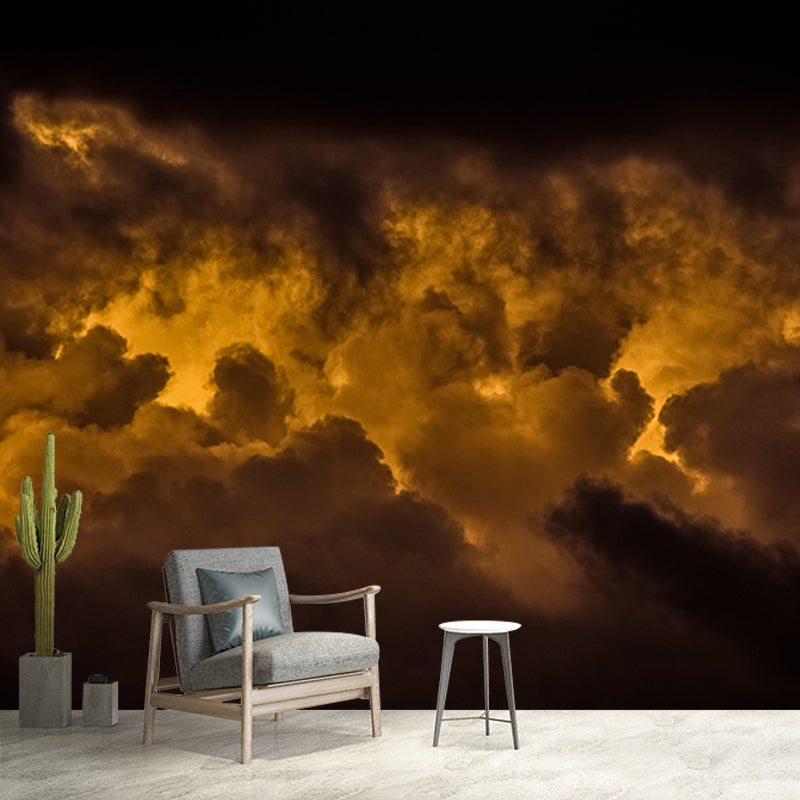 Customized Modern Sky Wall Mural Moisture Resistant Wall Art for Bedroom