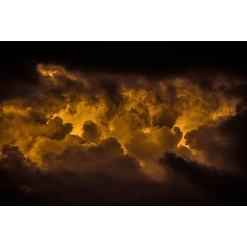 Customized Modern Sky Wall Mural Moisture Resistant Wall Art for Bedroom