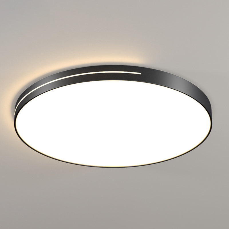 Modern Geometric LED Flush Mount Lamp Acrylic Ceiling Mount Light Fixture for Bedroom