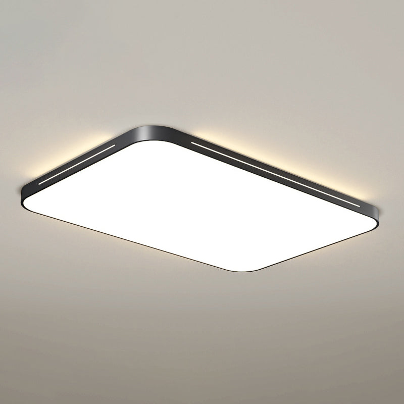 Modern Geometric LED Flush Mount Lamp Acrylic Ceiling Mount Light Fixture for Bedroom