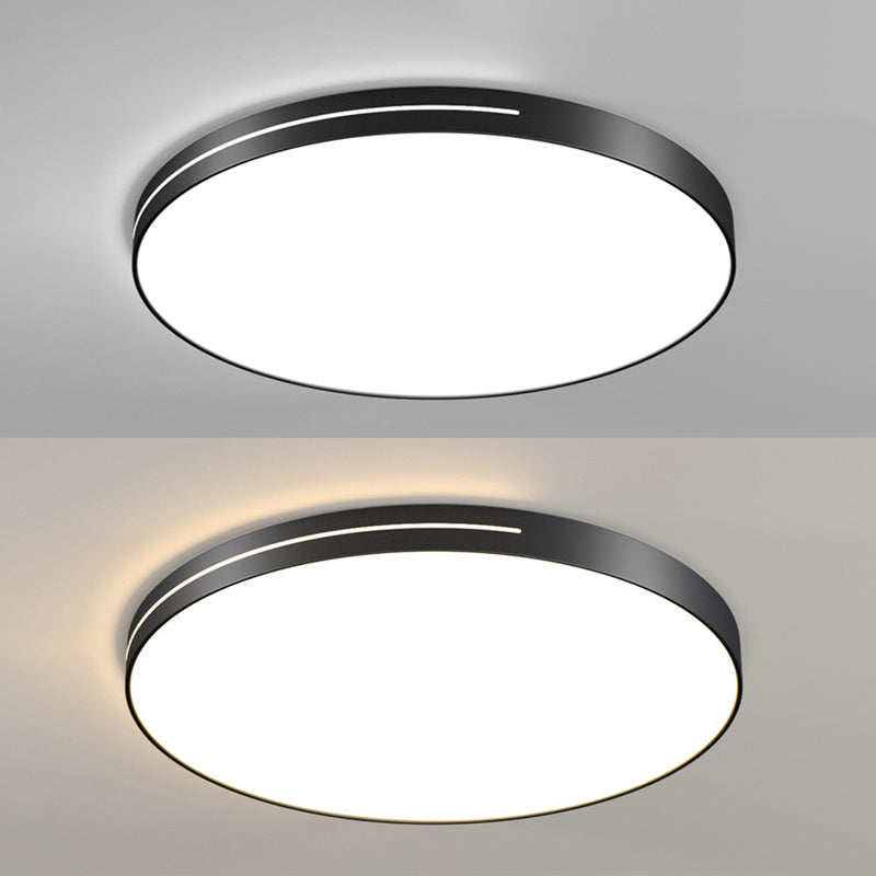 Modern Geometric LED Flush Mount Lamp Acrylic Ceiling Mount Light Fixture for Bedroom