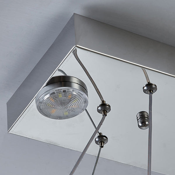 Linearer Anhänger Beleuchtung Kronleuchter Licht zeitgenössischer Anhänger Licht für Kücheninselkristall