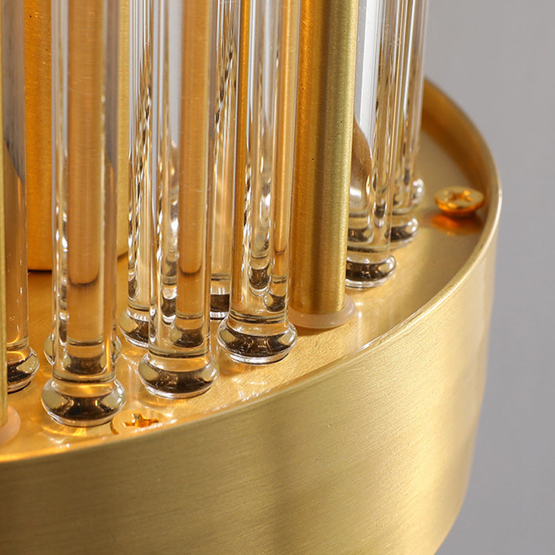 Kristallgeometrischer Schatten 2 Leichter Wandleuchten moderner Wandmontageleuchte in Gold