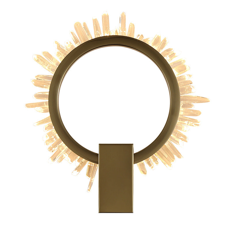 Runder Schatten 1-Licht Wandleuchte modern