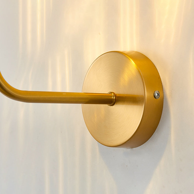 Kugelschatten 1-Licht Wandleuchte moderne Glas Wandmontage Leuchte Leuchte