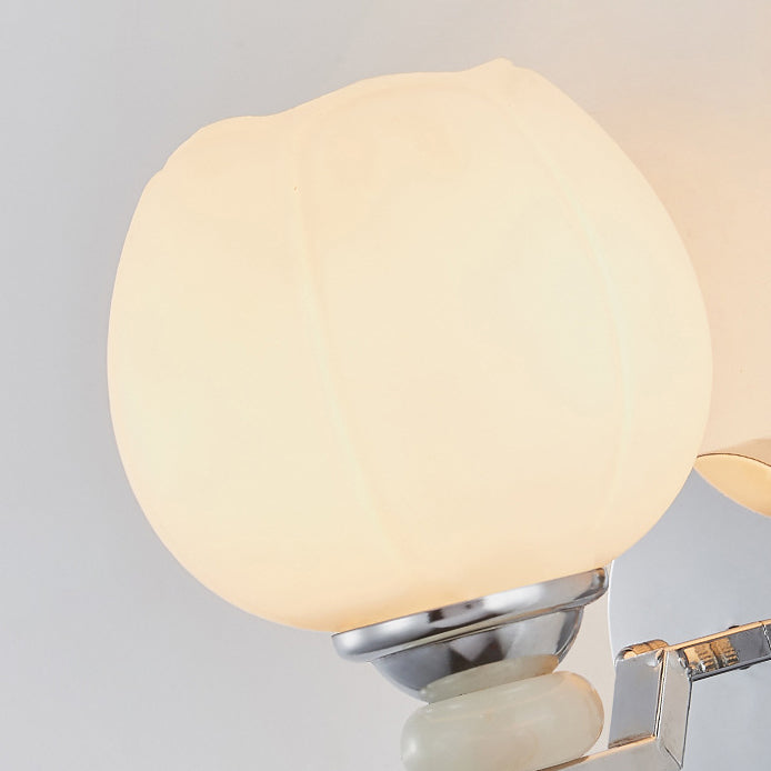 Glasgeometrische Wandbeleuchtung mit modernen Stil 1 leichte Wandmontageleuchte für Schlafzimmer