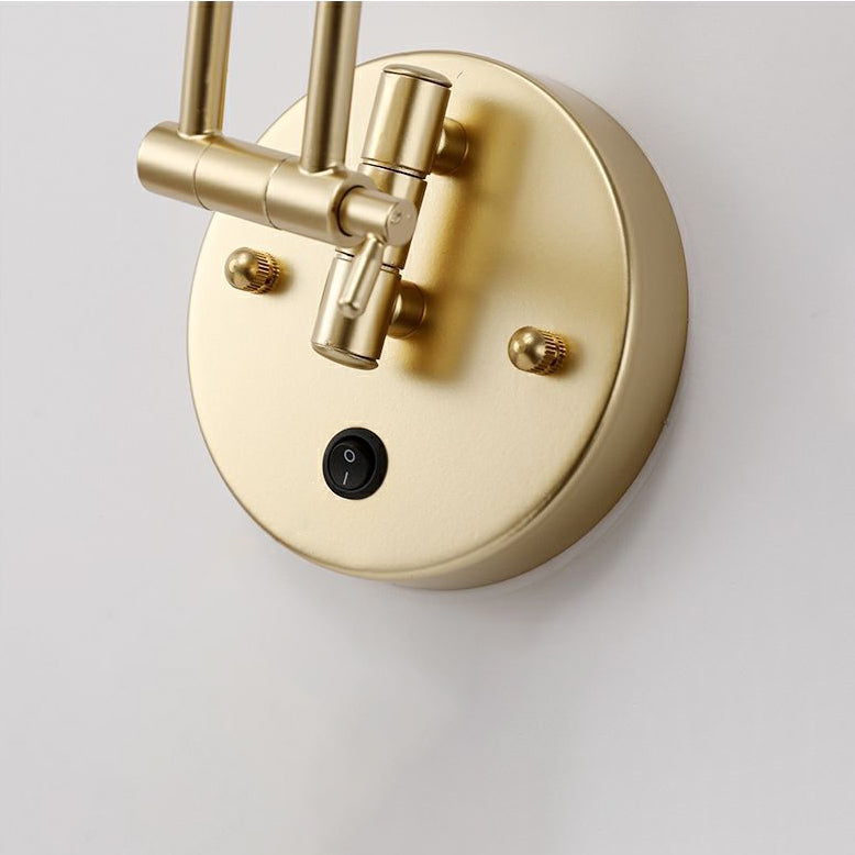 Einstellbare 1 leichte geometrische Wandbeleuchtung mit Metallwandleuchten im modernen Stil