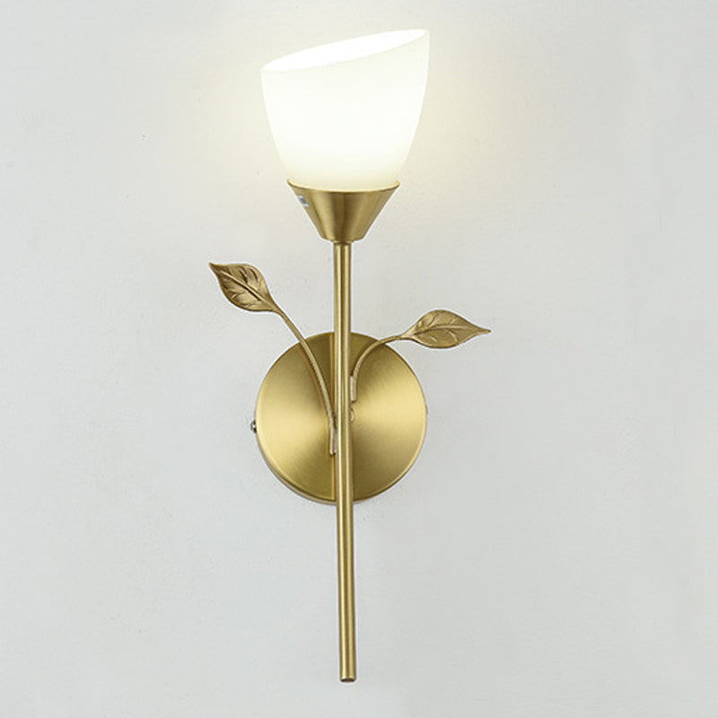 Geometrische mit Glas montierte Lampen zeitgenössischer Multi -Licht -Wandleuchte Leuchte