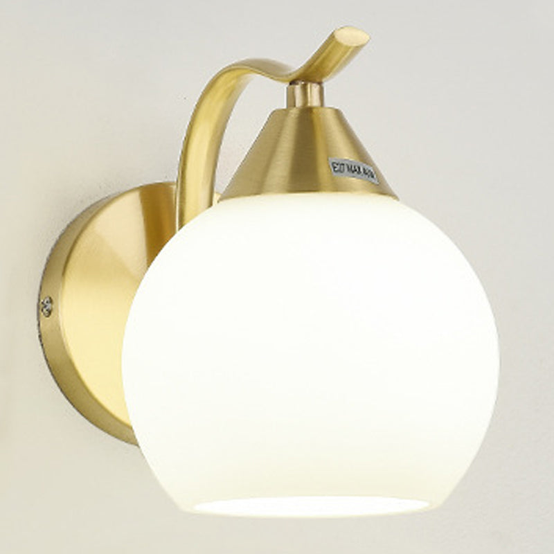 Geometrische mit Glas montierte Lampen zeitgenössischer Multi -Licht -Wandleuchte Leuchte