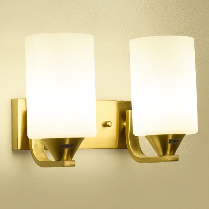 Geometrische mit Glas montierte Lampen zeitgenössischer Multi -Licht -Wandleuchte Leuchte