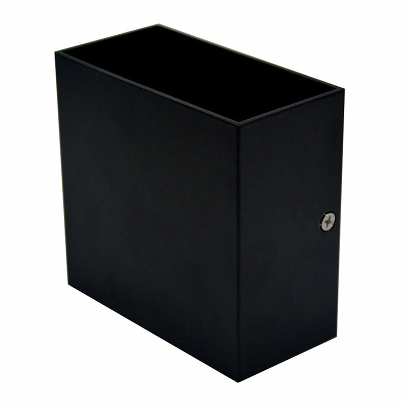 Metall quadratische Wandlampen zeitgenössische 1 leichte LED -Wandleuchte Leuchte