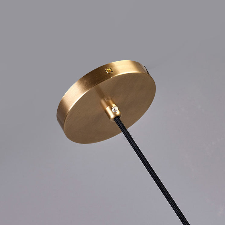 Unique Shade Hanging Lighting Postmodern Style Crystal 1 Lights Pendant Lamp For Living Room