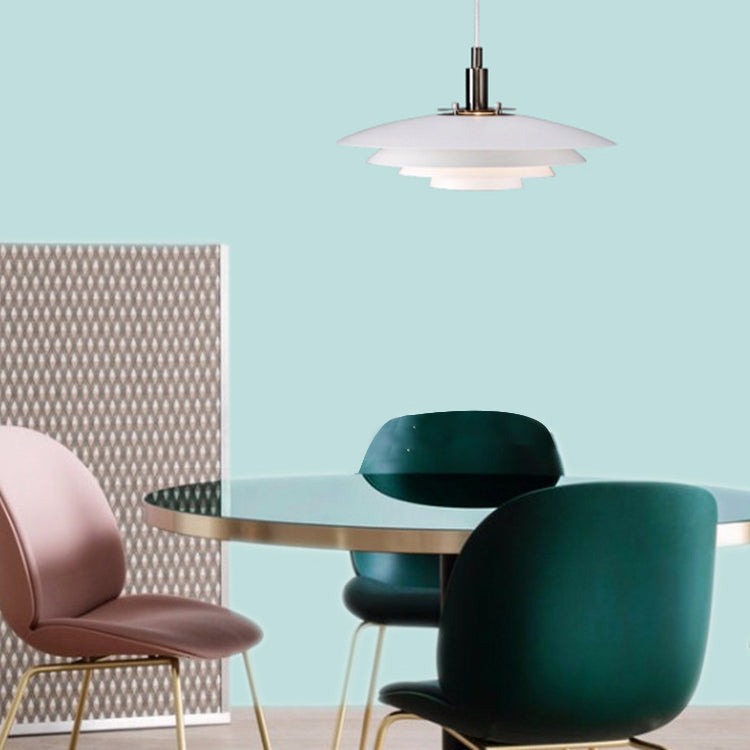 Topfabdeckung Schatten hängende Beleuchtung moderner Metall 1 Lichter Anhängerlampe für Schlafzimmer