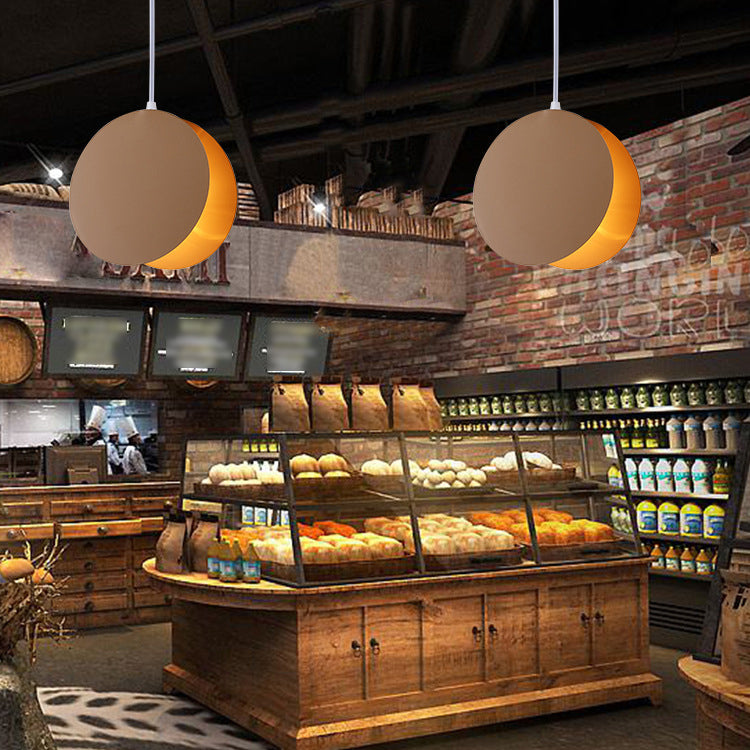 Moderne minimalistische Makromakaroon -Anhänger Hanges Hanglampe für Esszimmer