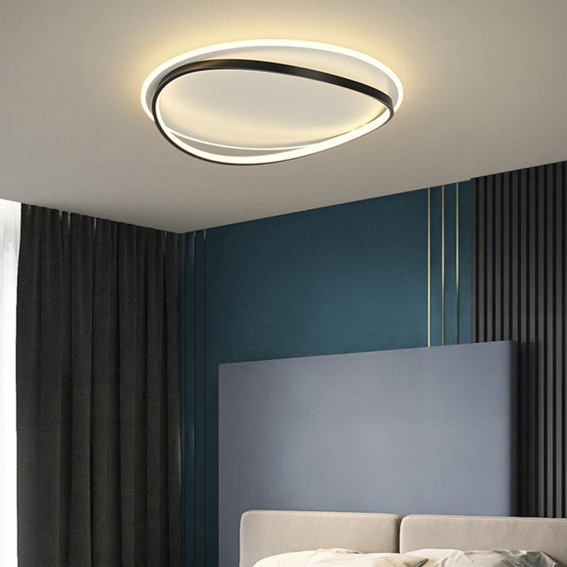 LED Flush Mount Light Modern Simple Style Ceiling Lamp for Living Room