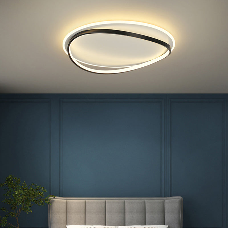 LED Flush Mount Light Modern Simple Style Ceiling Lamp for Living Room