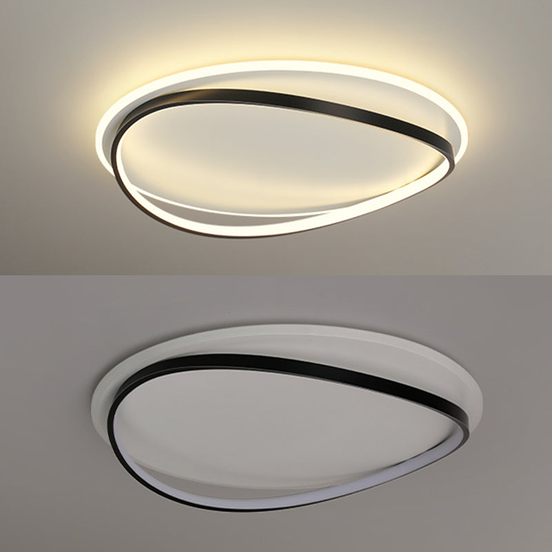 LED Flush Mount Light Modern Simple Style Ceiling Lamp for Living Room