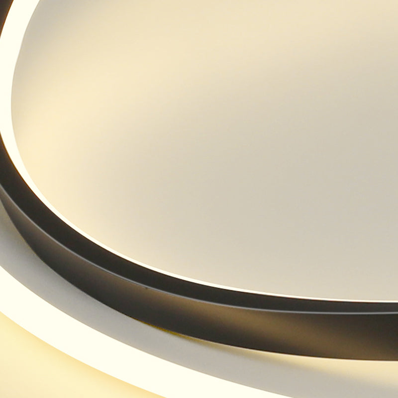 LED Flush Mount Light Modern Simple Style Ceiling Lamp for Living Room