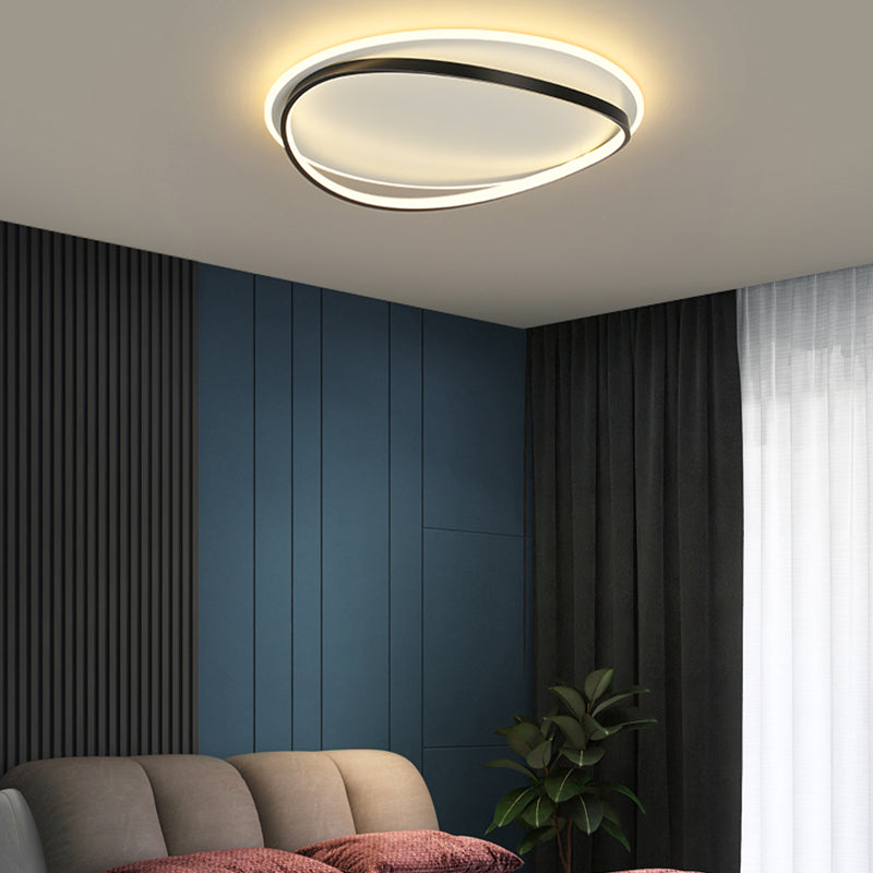 LED Flush Mount Light Modern Simple Style Ceiling Lamp for Living Room