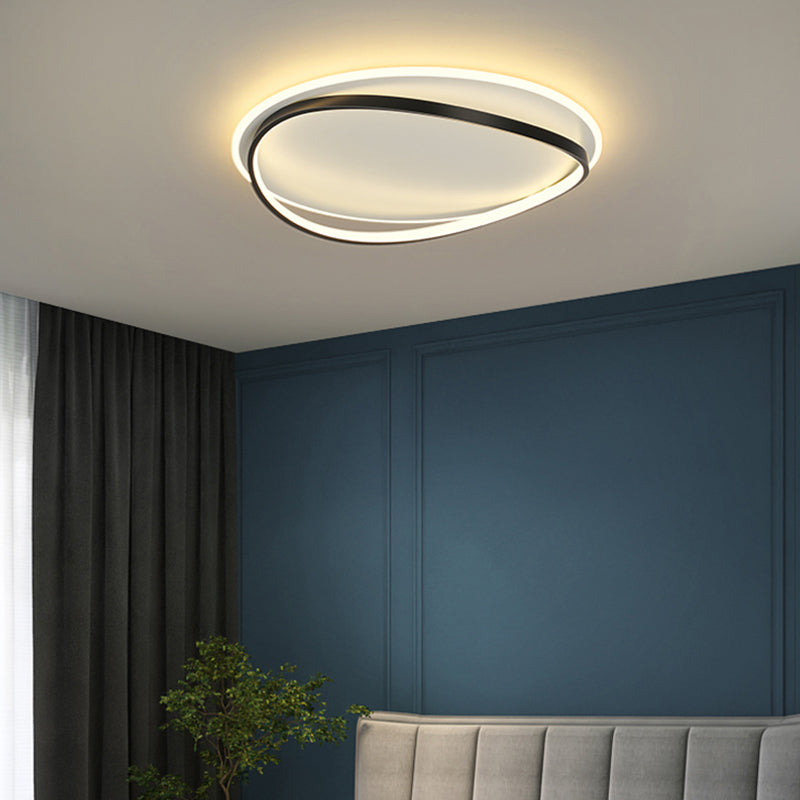 LED Flush Mount Light Modern Simple Style Ceiling Lamp for Living Room