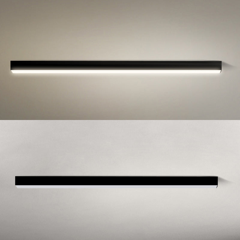 Rectangle LED Flush Monte Light Modern Simple Massimale Lampada per Living Room