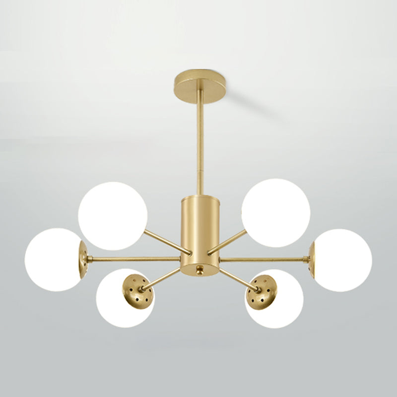 Moderne stijl ophanging hanglamp woonkamer hangend licht met glazen schaduw