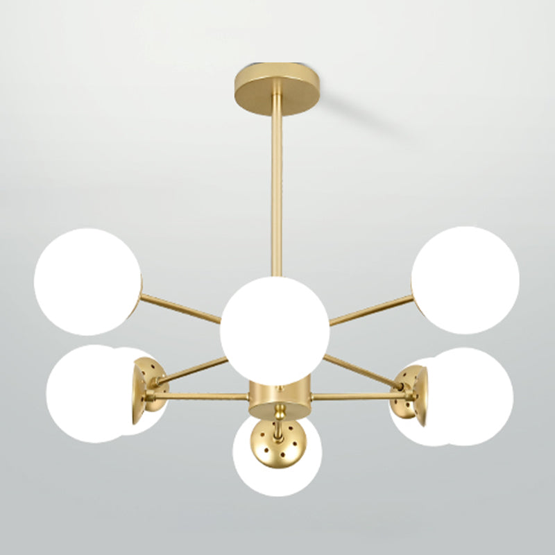 Moderne stijl ophanging hanglamp woonkamer hangend licht met glazen schaduw