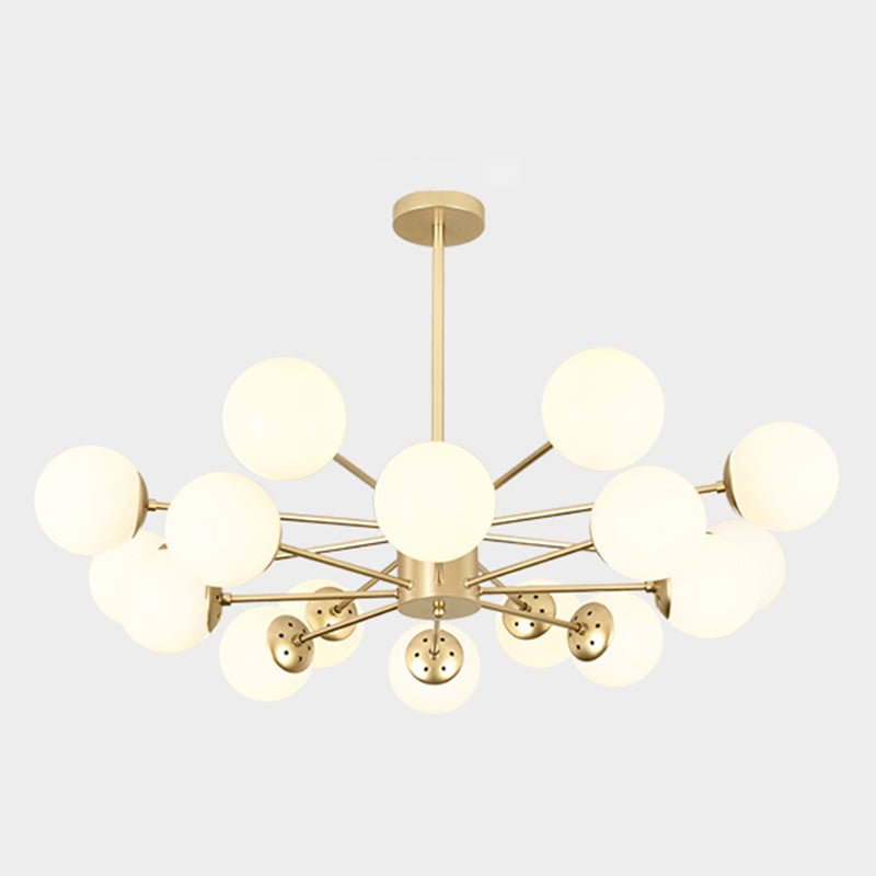 Moderne stijl ophanging hanglamp woonkamer hangend licht met glazen schaduw