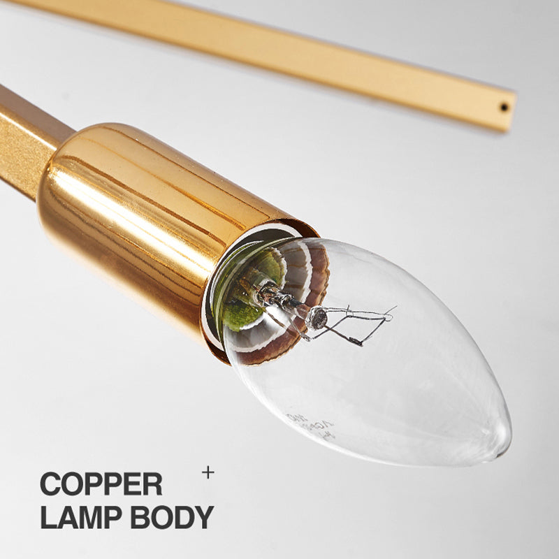 Sputnik kroonluchter lamp Eenvoudige lijnontwerpverlichtingsarmatuur voor woonkamer