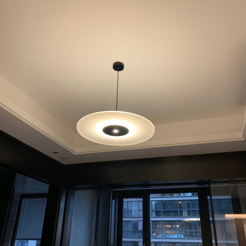 Acrylgericht Hängende Lampe moderner einfacher Anhänger für Wohnzimmer Esszimmer