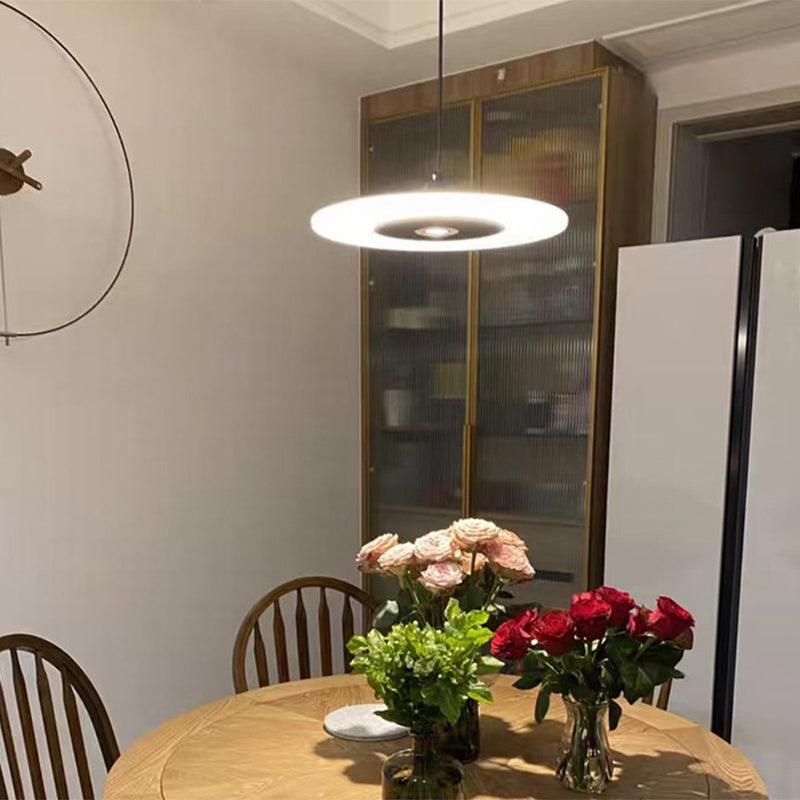 Acrylgericht Hängende Lampe moderner einfacher Anhänger für Wohnzimmer Esszimmer