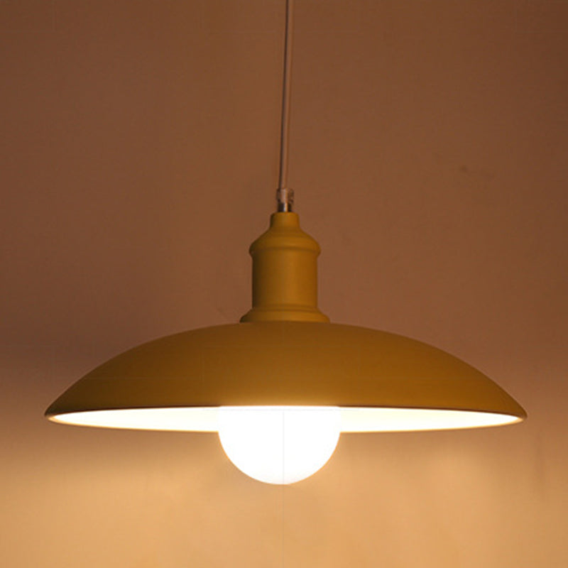 1-Licht-Macron-Pendellampe moderner hängendes Licht mit Metallschatten