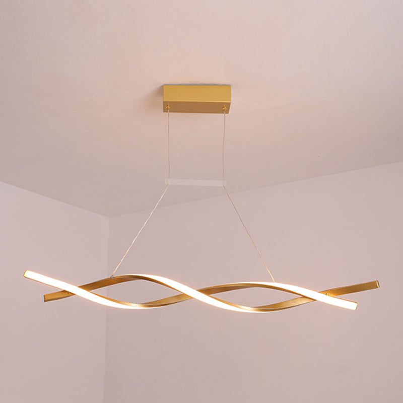 Contemporary Style Island Light LED Pendant Light Fixtures for Living Room Coffee Shop