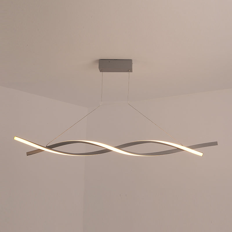 Contemporary Style Island Light LED Pendant Light Fixtures for Living Room Coffee Shop