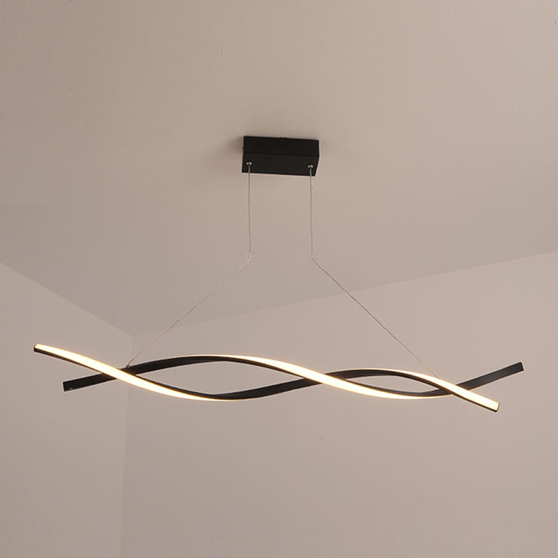 Contemporary Style Island Light LED Pendant Light Fixtures for Living Room Coffee Shop