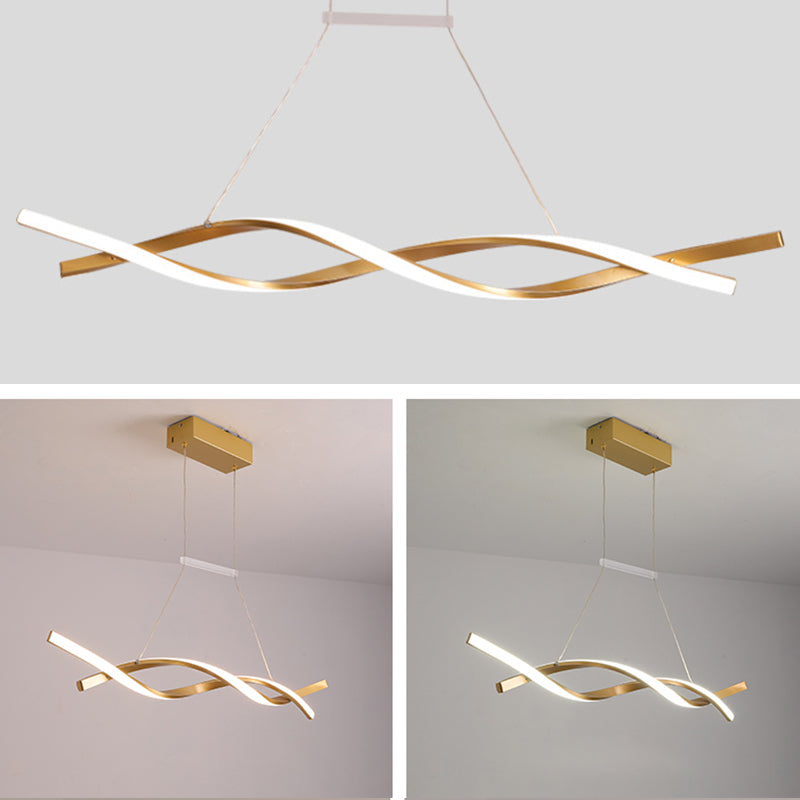 Contemporary Style Island Light LED Pendant Light Fixtures for Living Room Coffee Shop