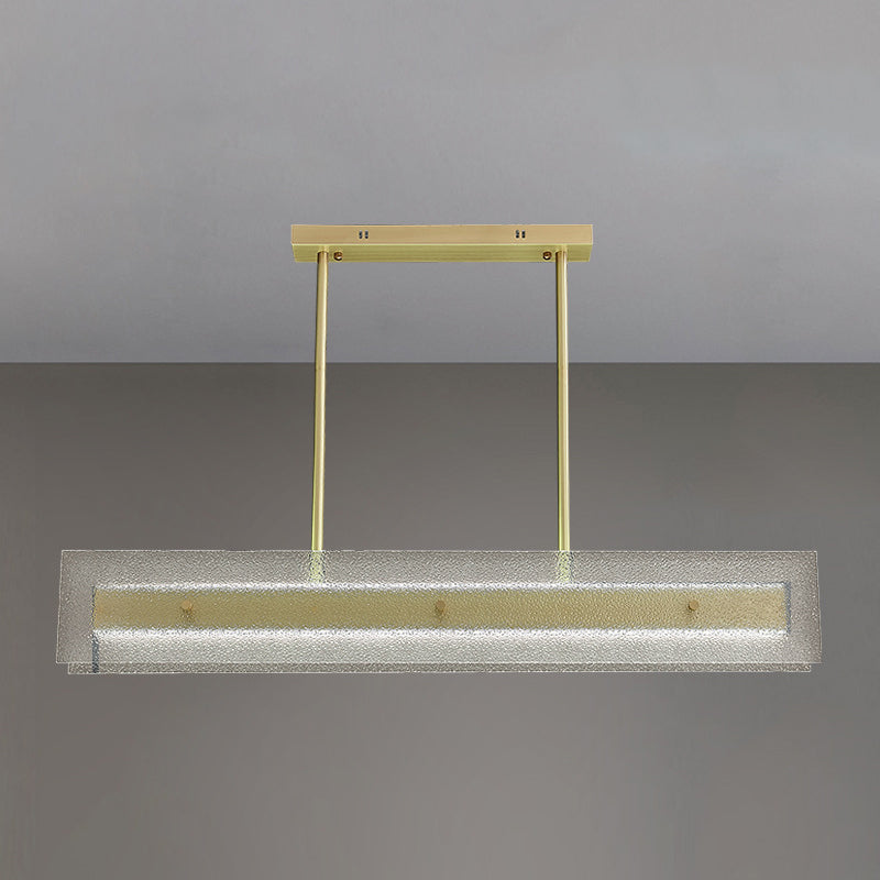 Simplicity Modern Kitchen Island Light Glass Shade Hanging Lamp for Dining Room