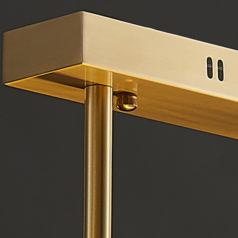 Simplicity Modern Kitchen Island Light Glass Shade Hanging Lamp for Dining Room