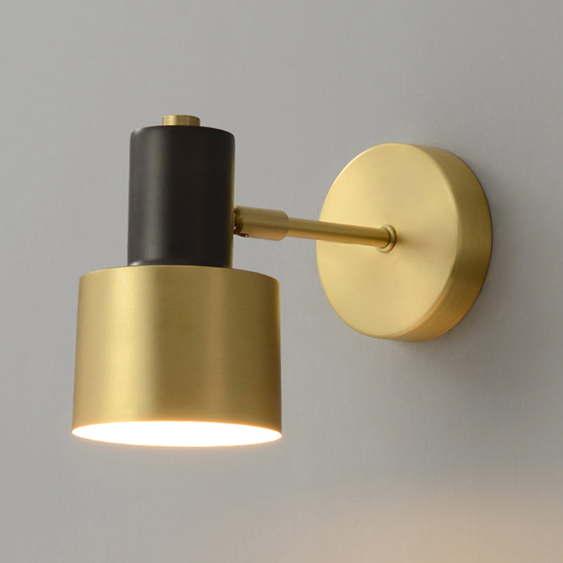 Goldene postmoderne Wandleuchte eine Lampenwandleuchte für Schlafzimmer