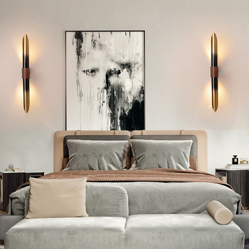 Estilo moderno Simplicidad Diconterse de pared Simplé de hierro Foyer Factura de iluminación de montaje en descarga