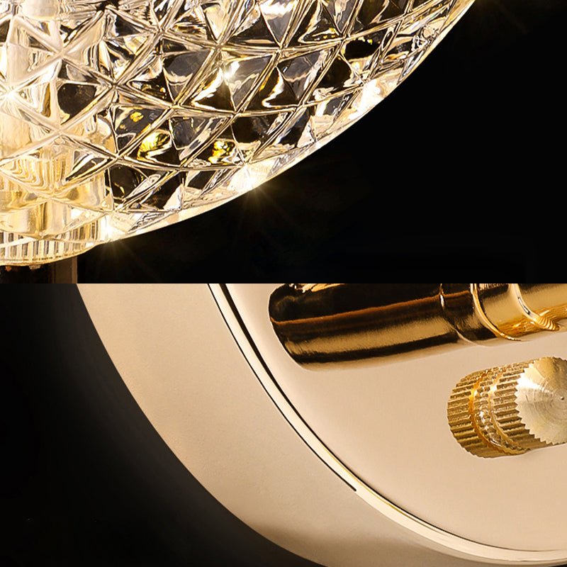 Gold Oval Leuchten Wandleuchte modern