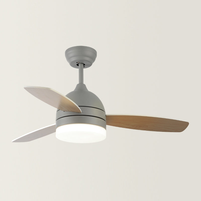 Lámpara de ventilador de techo de jardín de domos LED SEMI SEMI SEMPLIS