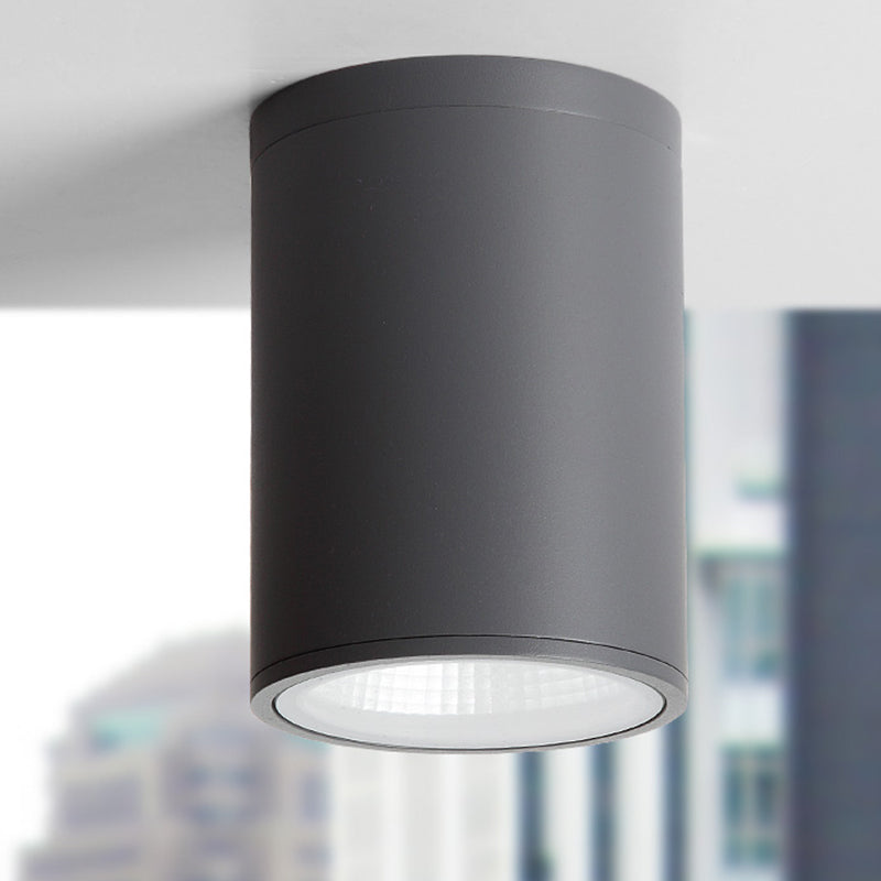 1-Licht-Unterputzleuchte, traditionelle zylindrische Deckenleuchte