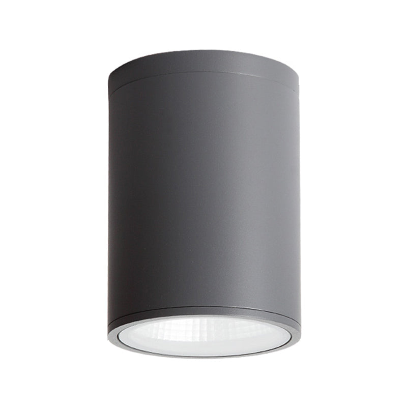 1-Licht-Unterputzleuchte, traditionelle zylindrische Deckenleuchte