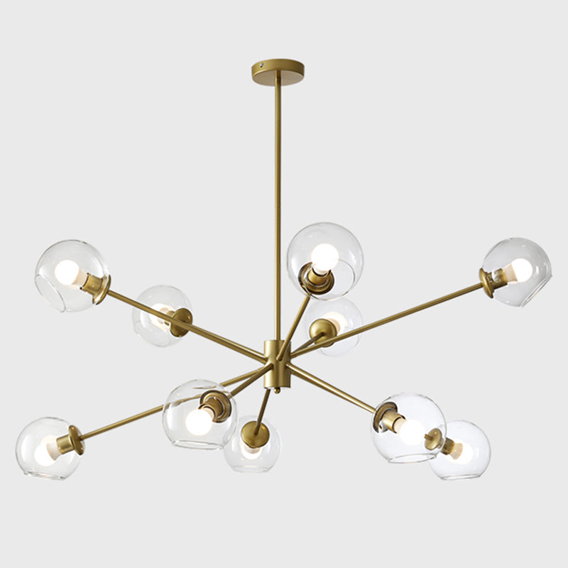 6/8/10 Lichten Kroonluchter Lamp Goud Simplicity Suspension Hanglamp