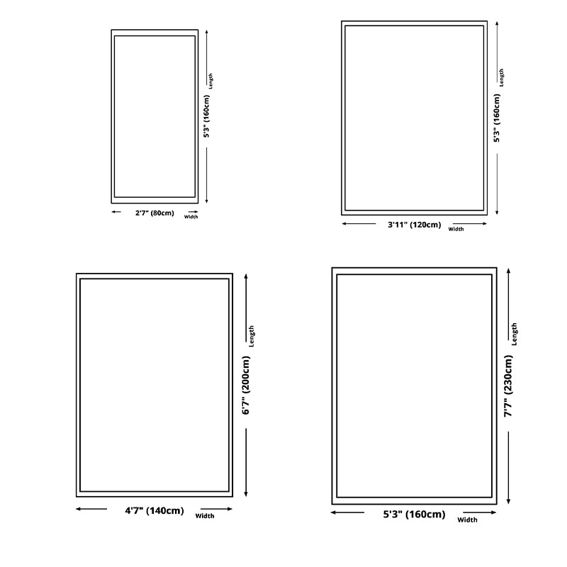 Apricot Modern Area Carpet Plain Pattern Polyester Area Rug Non-Slip Backing Rug for Living Room